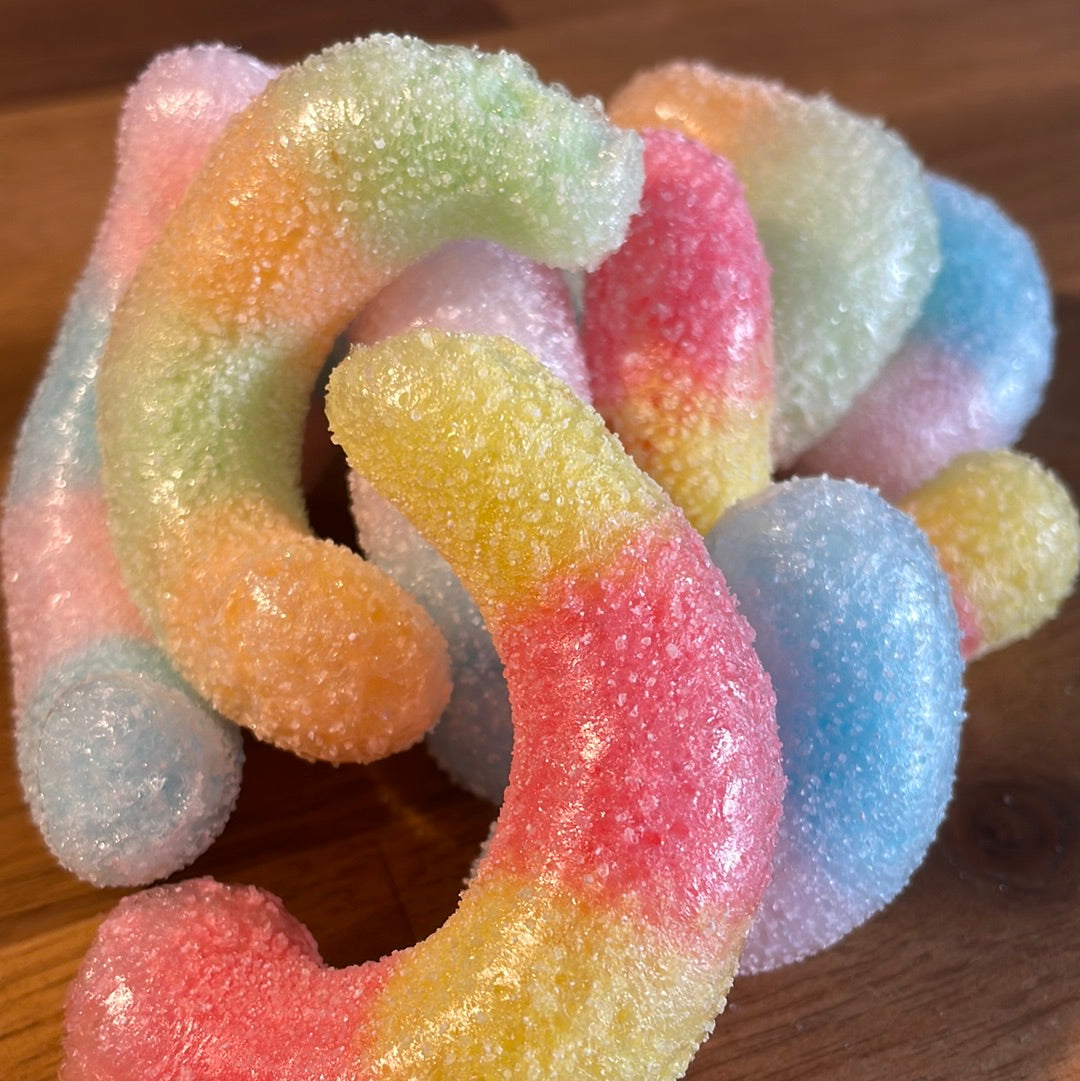 Freeze Dried Sour Worms