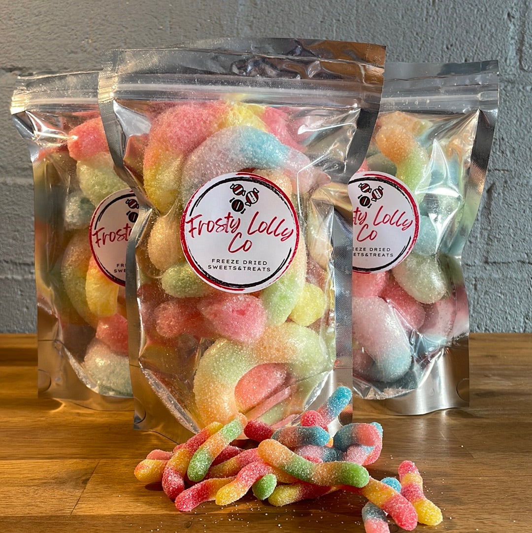 Freeze Dried Sour Worms